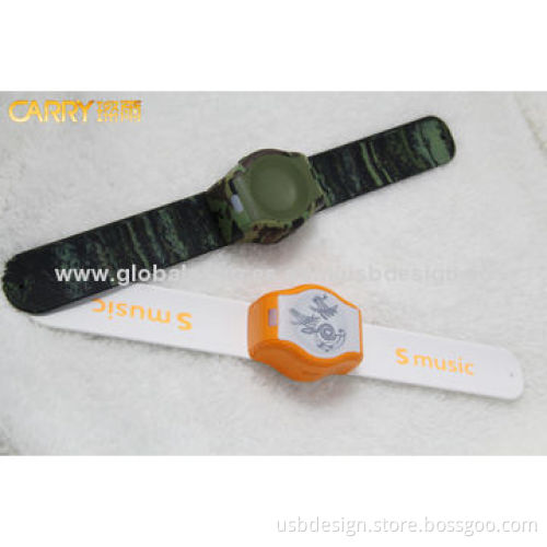 Wireless sports wrist watch speakers